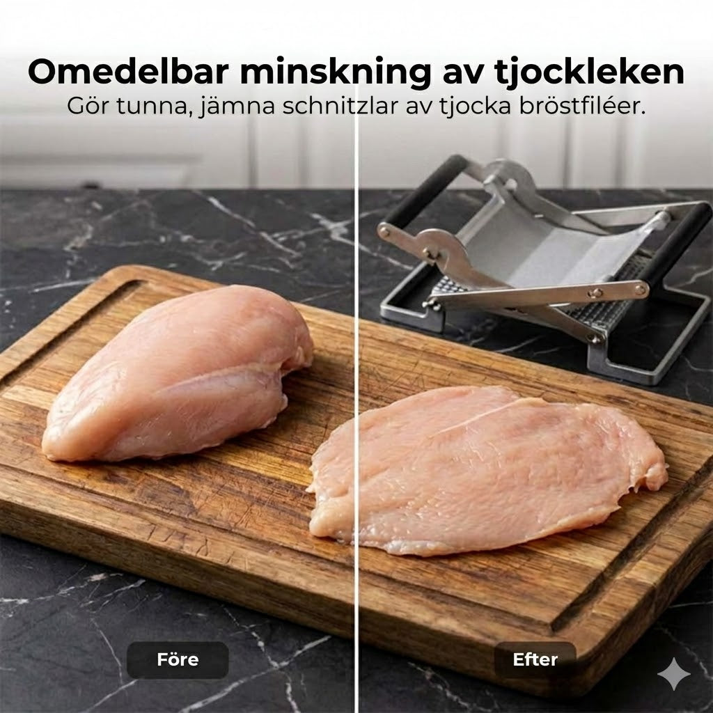 🥩Manuell köttskärare och köttplattare