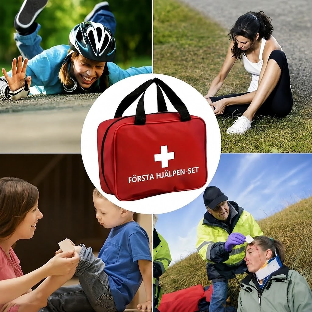 Första hjälpen-låda för hela familjen