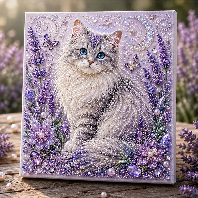 đš DIY diamantmĂ„lning med djurmotiv â koppla av och skapa ett strĂ„lande resultat.