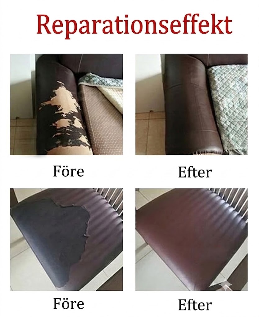 🛋️ Självhäftande läderreparationskit