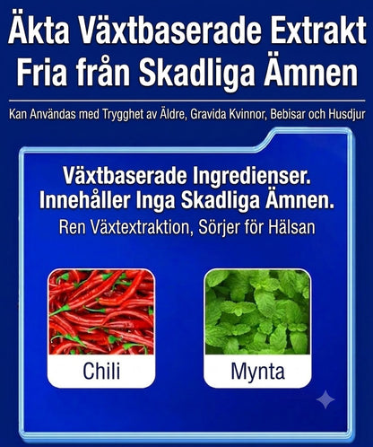 Växtbaserad musavvisande gel – för inomhusbruk