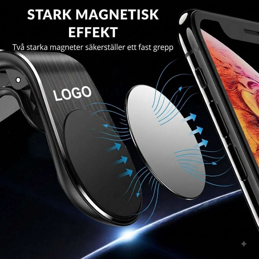 MagSafe mobilhållare med logotyp / Magnetisk mobilhållare med logotyp
