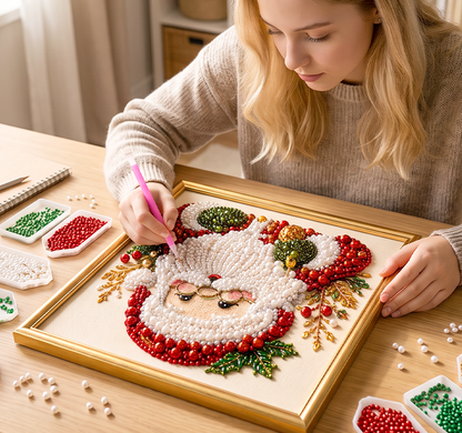 🔥 Tidsbegränsat erbjudande: 50 % rabatt! 🎨💎 Jultema DIY diamantmålningsset – perfekt för nybörjare 🎄