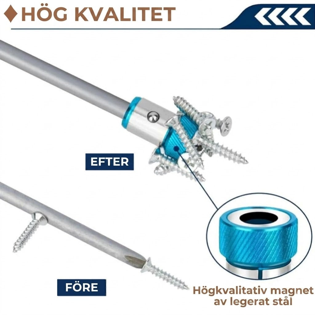Universell magnetring för skruvbits – 3-pack