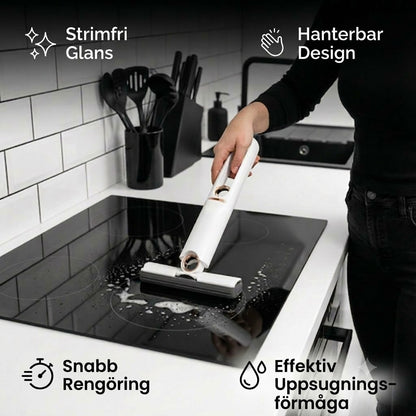 Praktisk mini rengöringspinne – multifunktionell rengöringsborste för svåråtkomliga hörn och kanter