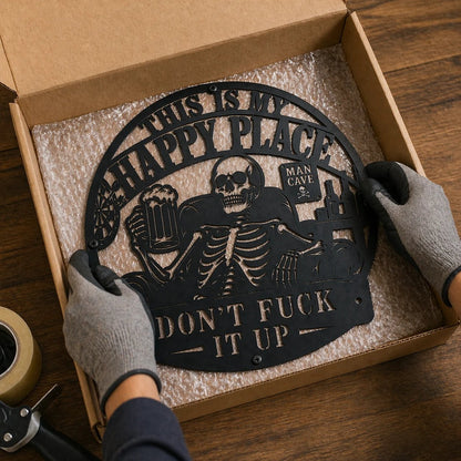 💀🍺 "Det här är min lyckliga plats": Perfekt inredning för mansgrottan