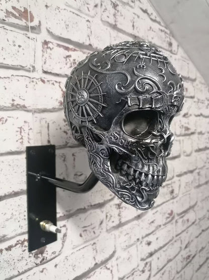 💀SkullRack – Hjälm- och jackställ