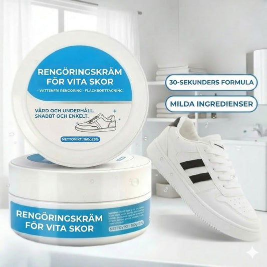 Reparationskräm för vita skor