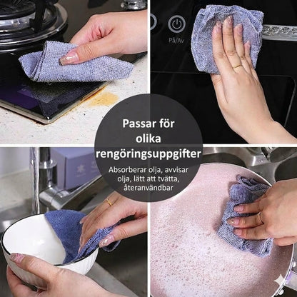 Återanvändbar rengöringsduk