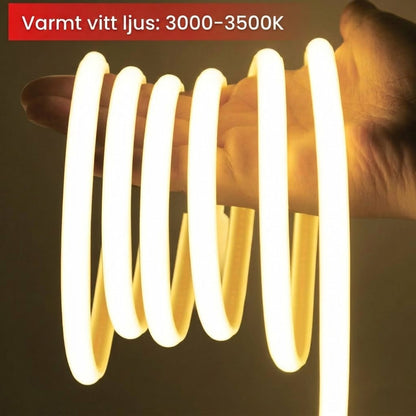 Klippbar LED-ljusslinga: Kan anpassas efter dina behov!