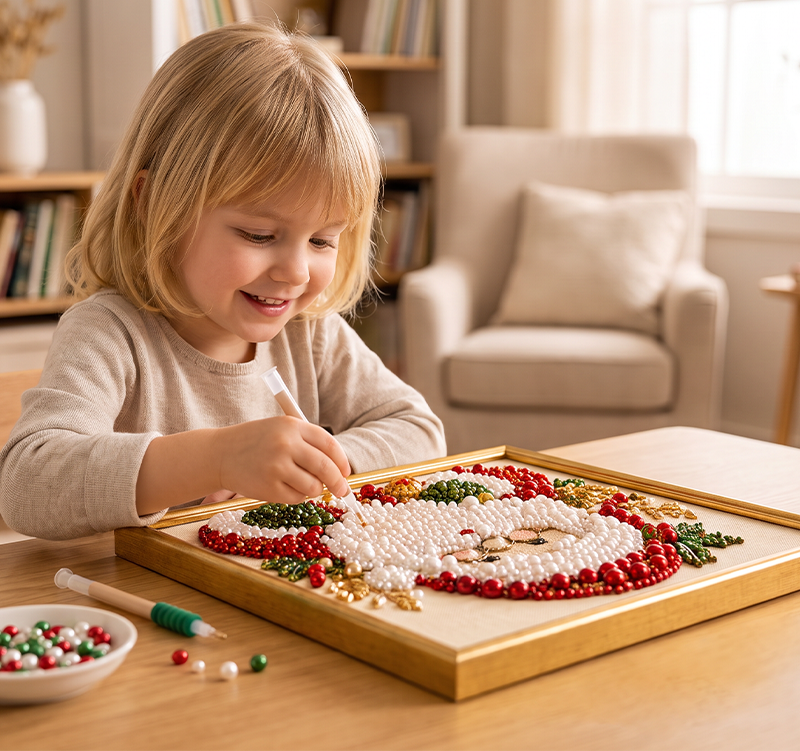 🔥 Tidsbegränsat erbjudande: 50 % rabatt! 🎨💎 Jultema DIY diamantmålningsset – perfekt för nybörjare 🎄