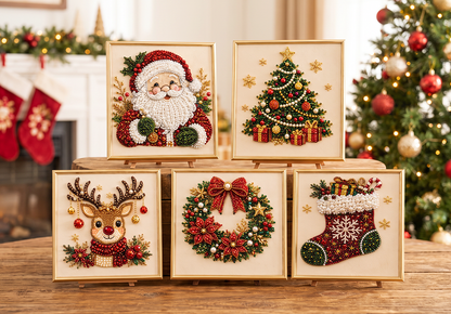 🔥 Tidsbegränsat erbjudande: 50 % rabatt! 🎨💎 Jultema DIY diamantmålningsset – perfekt för nybörjare 🎄