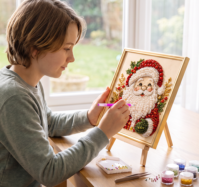 🔥 Tidsbegränsat erbjudande: 50 % rabatt! 🎨💎 Jultema DIY diamantmålningsset – perfekt för nybörjare 🎄