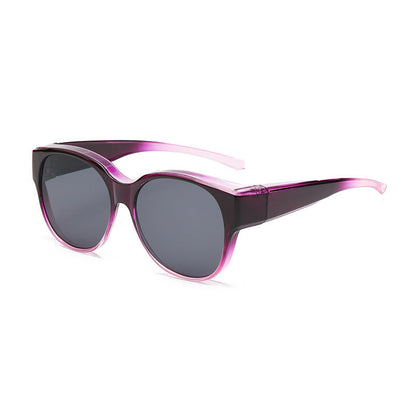 🕶 Nya oversize cat eye-solglasögon – Polariserade linser & UV400-skydd