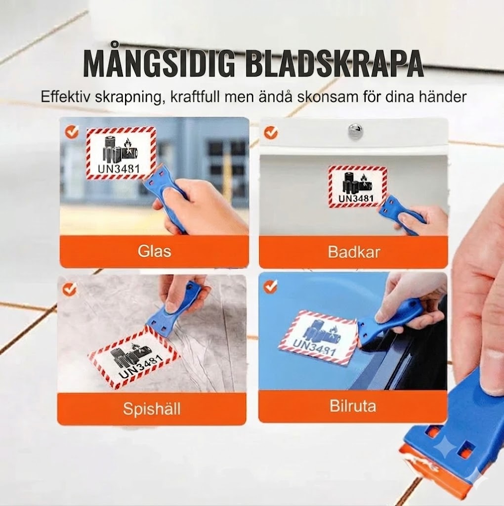 Plastskrapa