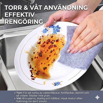 Återanvändbar rengöringsduk