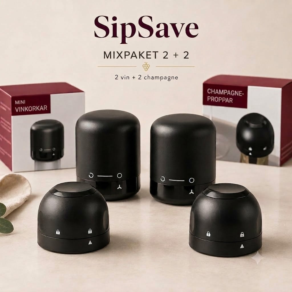 SipSave – Vin- och champagnepropp