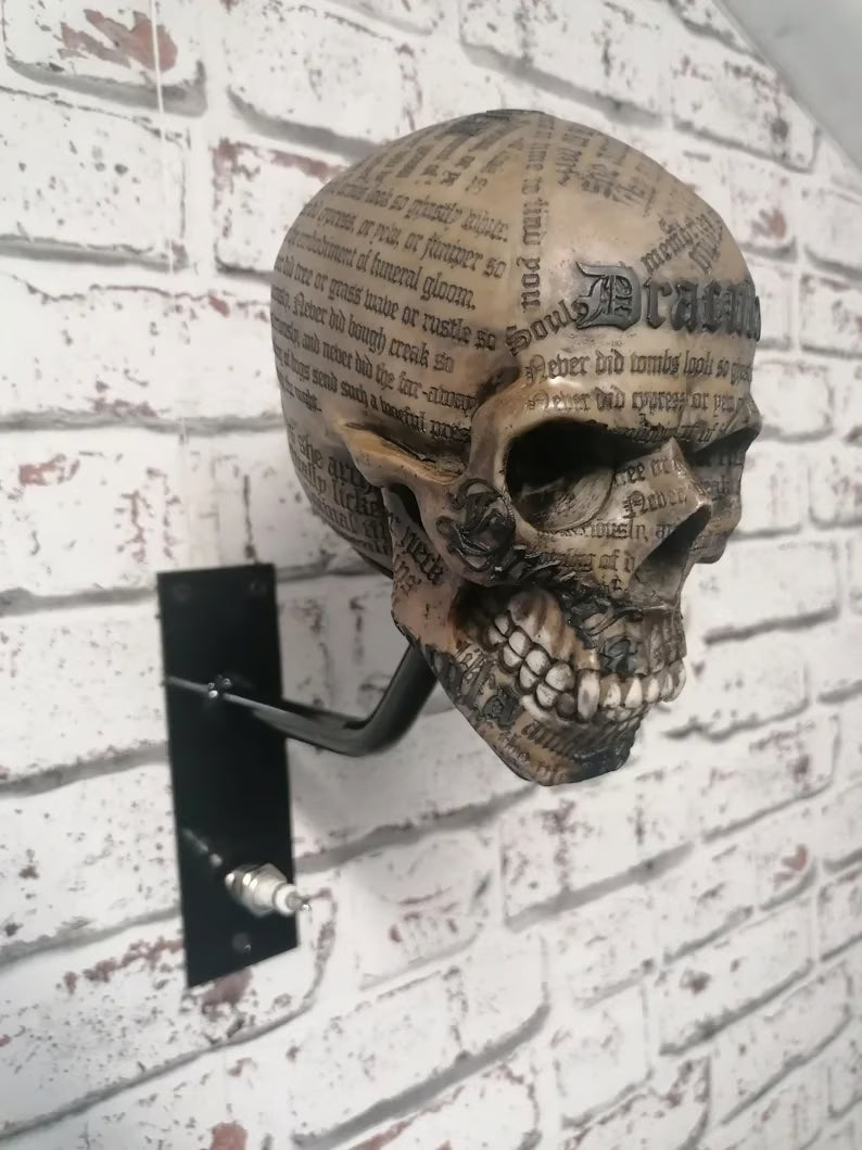 💀SkullRack – Hjälm- och jackställ