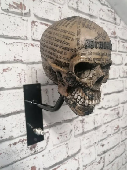 💀SkullRack – Hjälm- och jackställ