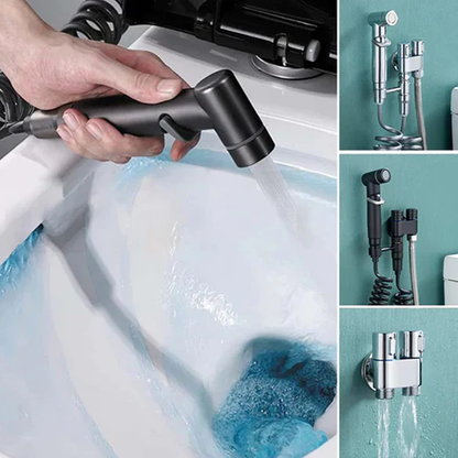 Toalettduschset – Hygienisk handdusch och rengöringsspray