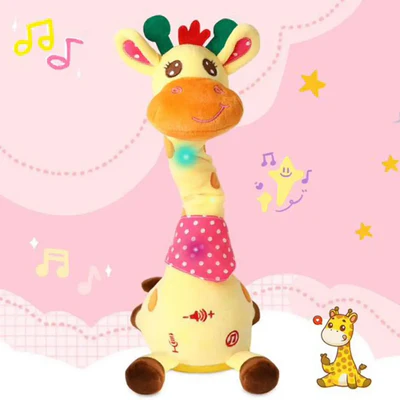 Kletshuts™ Dansande giraff: Interaktiv musikleksak för barn och dansande giraff