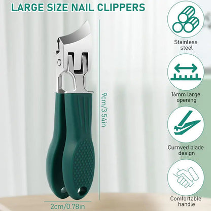Professionell nageltång med örnnäbbsdesign, lämplig för nageltrång och tjocka naglar.