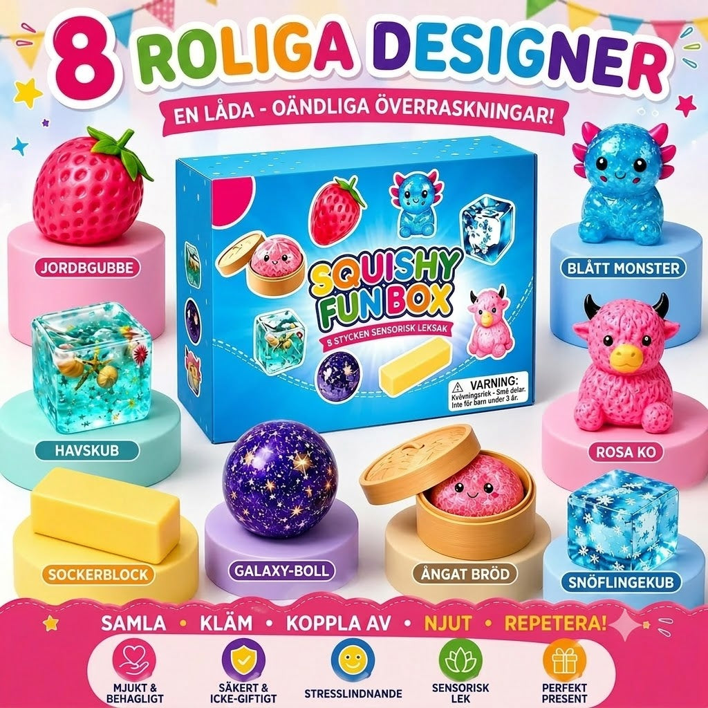 Rolig，söt och mjuk box – bästsäljaren i den magicska mysterieboxen！