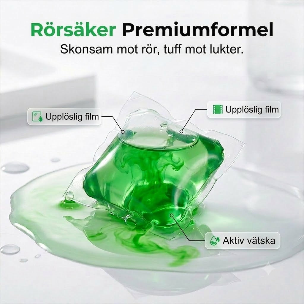 Avloppsrens- och luktborttagningstabletter