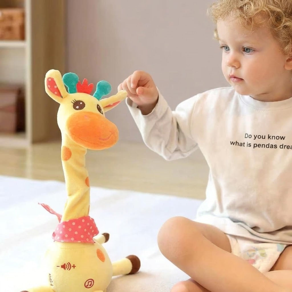 Kletshuts™ Dansande giraff: Interaktiv musikleksak för barn och dansande giraff