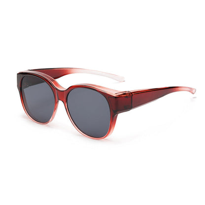 🕶 Nya oversize cat eye-solglasögon – Polariserade linser & UV400-skydd