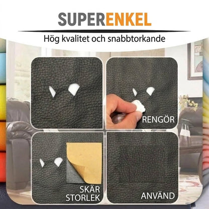 🛋️ Självhäftande läderreparationskit