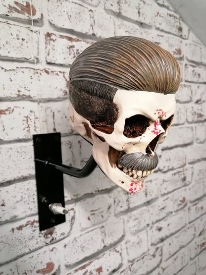 💀SkullRack – Hjälm- och jackställ