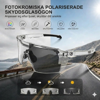 Cykelglasögon - Solglasögon med adaptiva linser