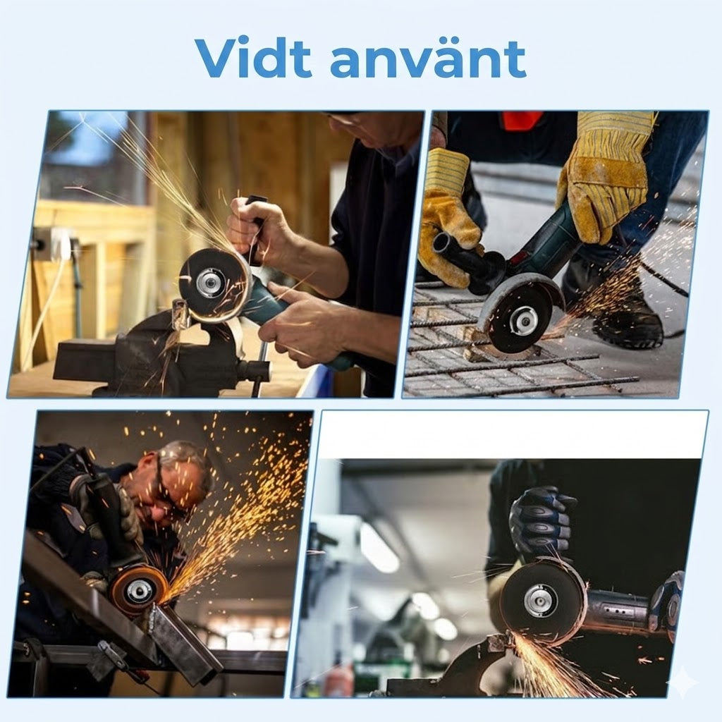Flänsmutter för vinkelslip