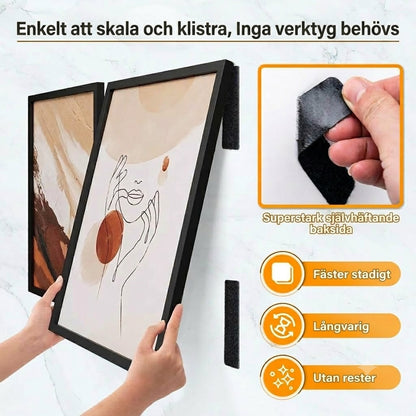 Kraftigt självhäftande kardborreband (1 set med 20 st.)