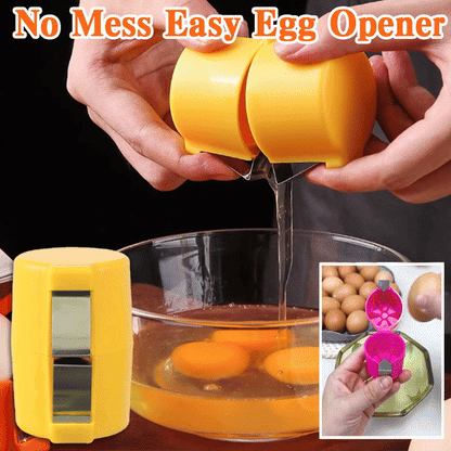 🔥📢📢 Tidsbegränsat erbjudande❗️❗️ Köp en, få en gratis! 🍳 Snabb äggöppnare – öppna ägg snabbare, enklare och renare!🔥