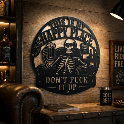 💀🍺 "Det här är min lyckliga plats": Perfekt inredning för mansgrottan