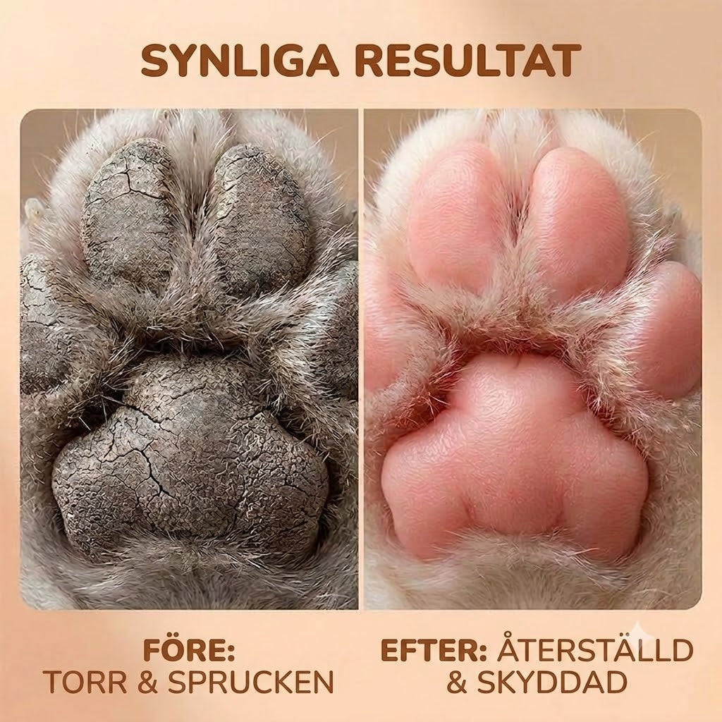 Återfuktande tassbalsam-stift för husdjur