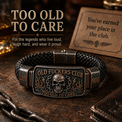 ☠️ Gubbklubben & Vild & Fri 🪓 | 2026 Limited Edition Vintage-armband