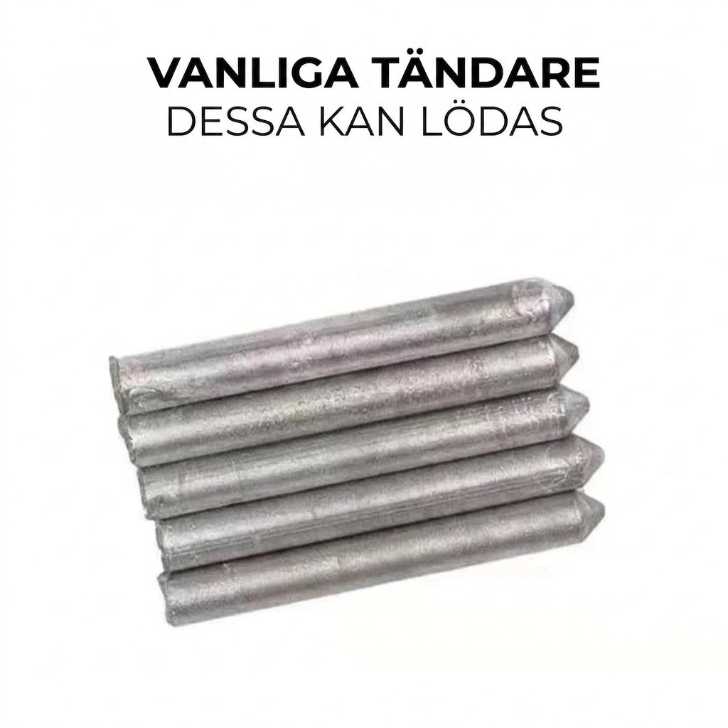 Universella svetselektroder – set med 6 st