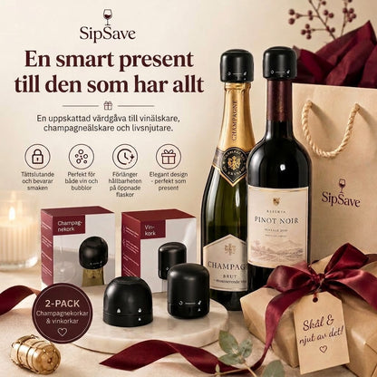 SipSave – Vin- och champagnepropp