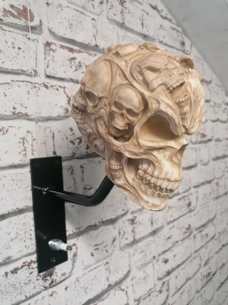 💀SkullRack – Hjälm- och jackställ