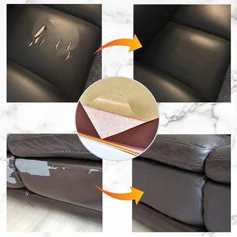 🛋️ Självhäftande läderreparationskit