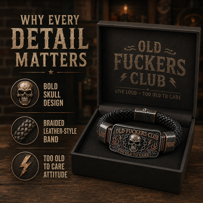 ☠️ Gubbklubben & Vild & Fri 🪓 | 2026 Limited Edition Vintage-armband