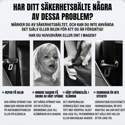 Bälteskudde / axelskydd för bilbälte med billogga