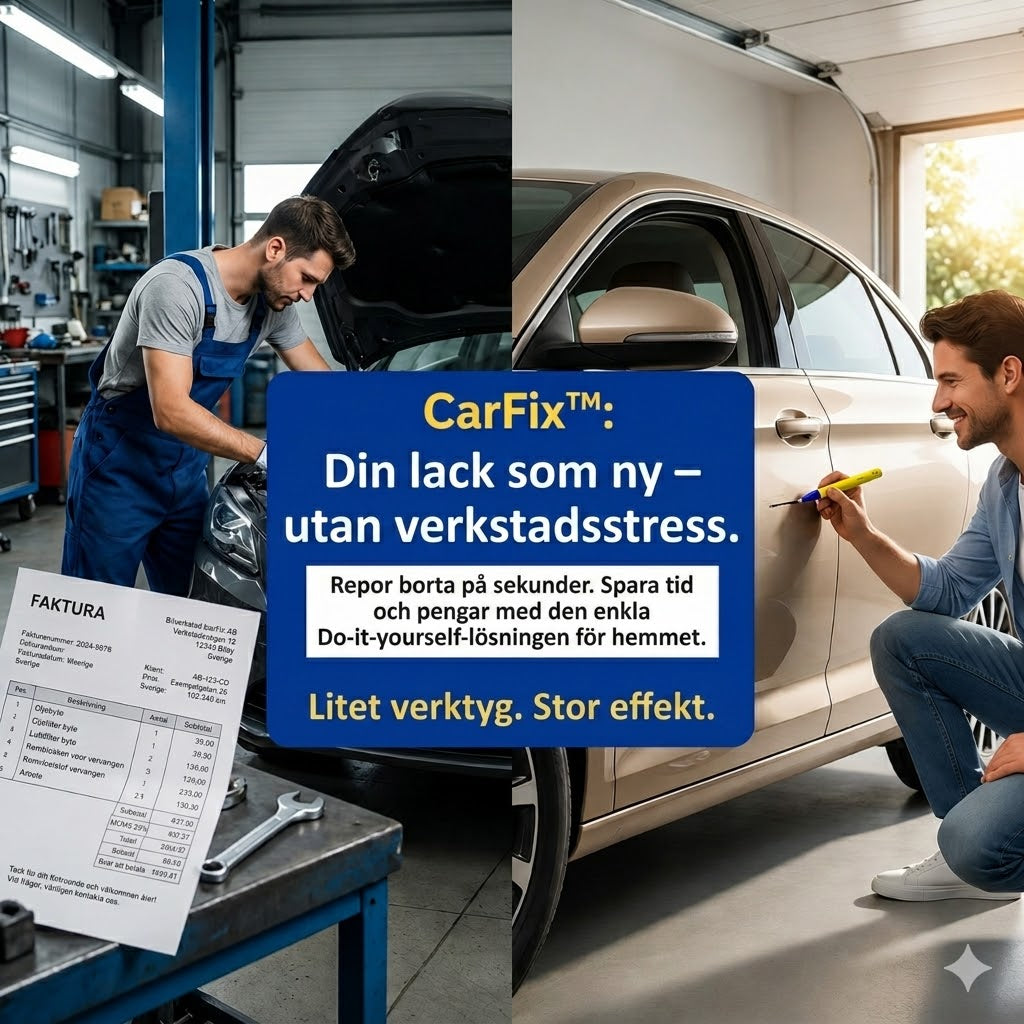 CarFix penna – för reparation av bilrepor