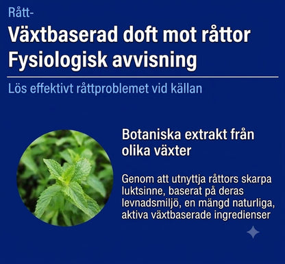 Växtbaserad musavvisande gel – för inomhusbruk