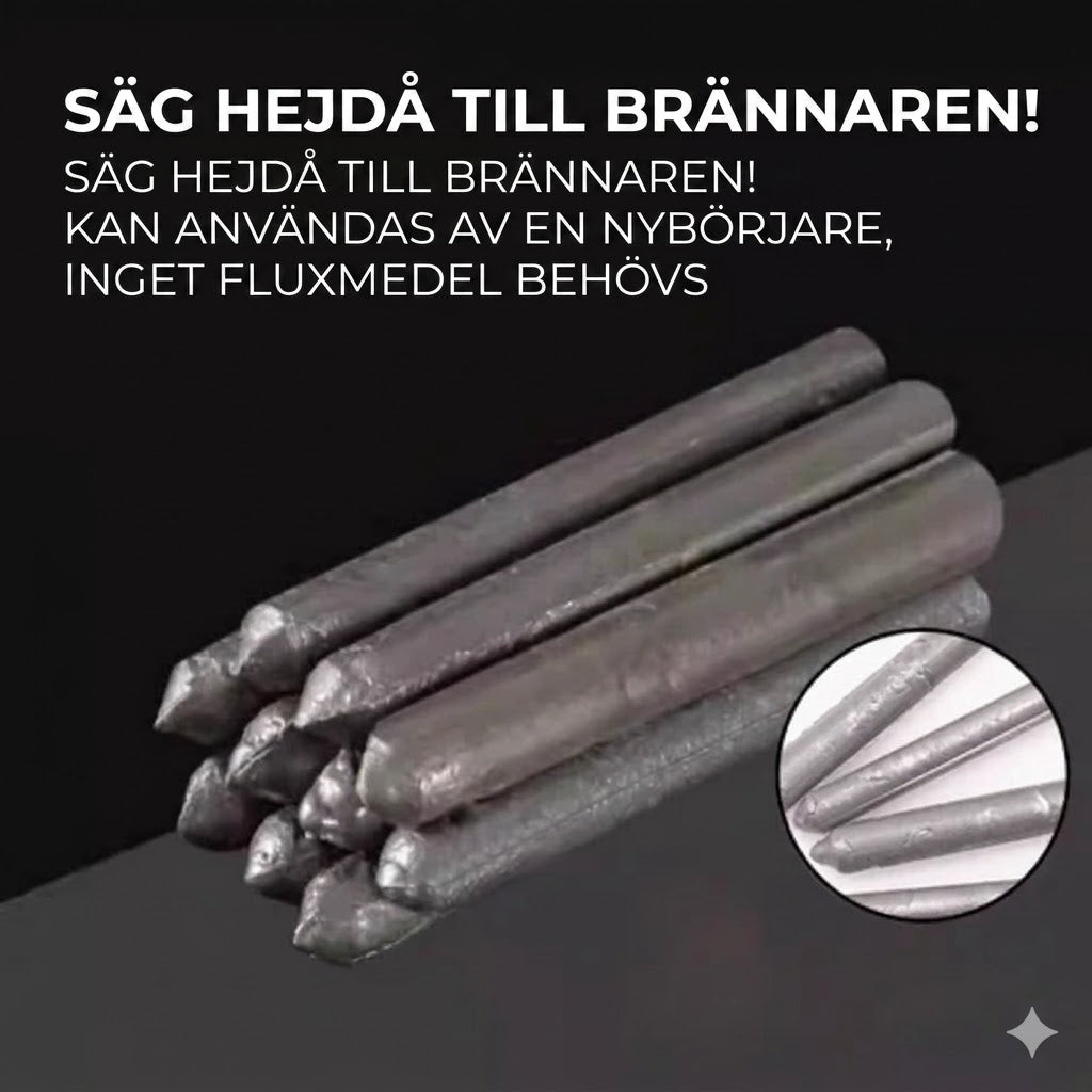 Universella svetselektroder – set med 6 st