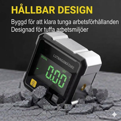 Digital lasergoniometer med magnet