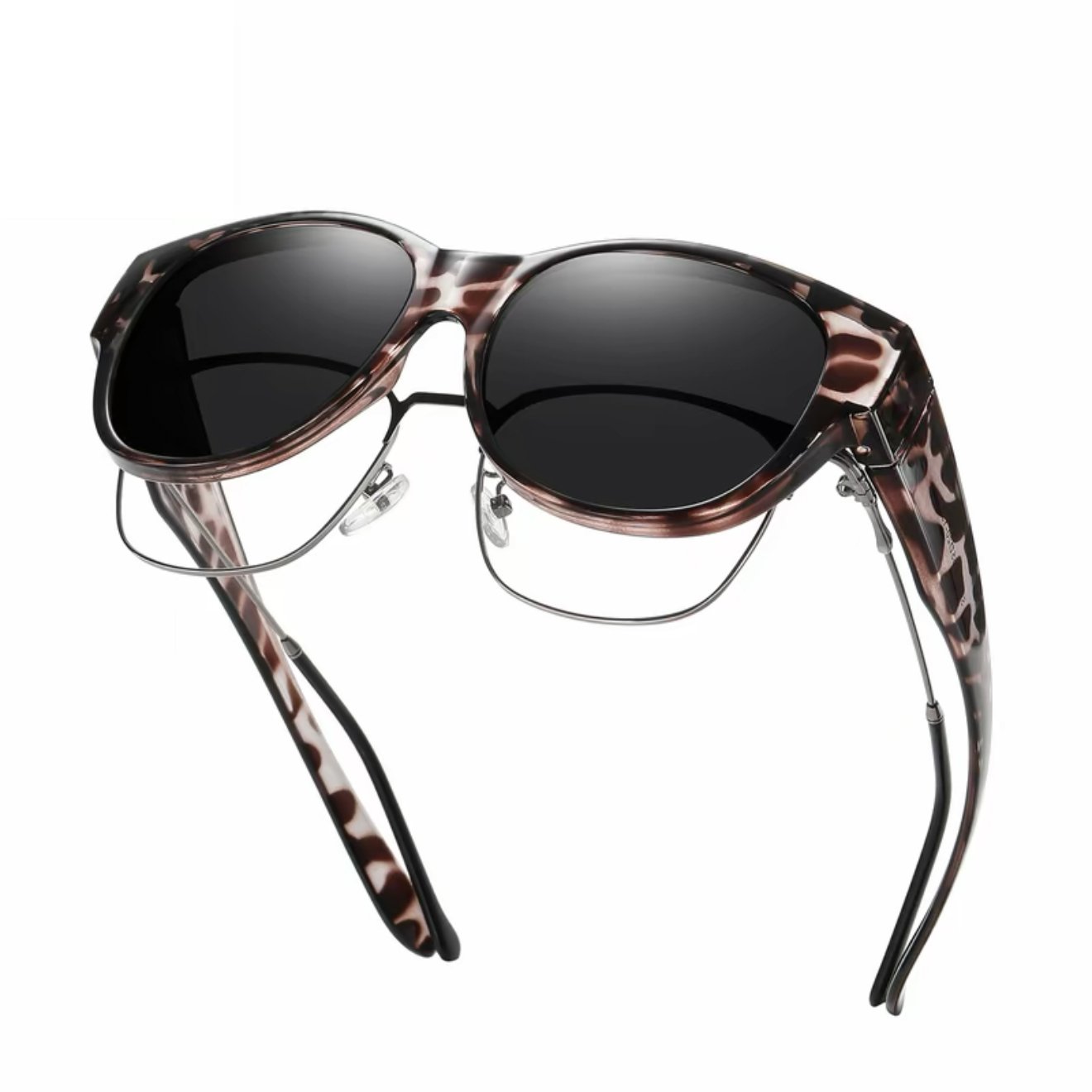 🕶 Nya oversize cat eye-solglasögon – Polariserade linser & UV400-skydd